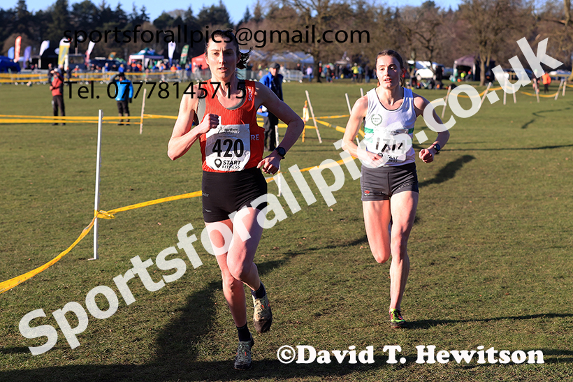 Senior womens 2025 Northern Cross Country Champs, Tatton Park, Knutsford, Cheshire. Photo: David T. Hewitson/Sports for All Pics